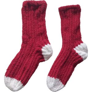 Dikke warme en cozy huis sokken gestreept 35-38