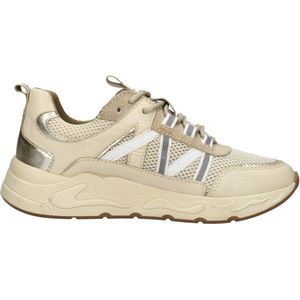SUB55 Dames sneakers Sneakers Laag - beige - Maat 42