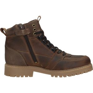 SUB55 Veterschoenen Hoog Veterschoenen Hoog - cognac - Maat 32