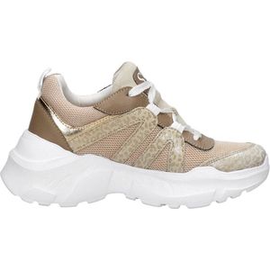 Sub55 - Lage Schoenen - Goudkleur - Leer