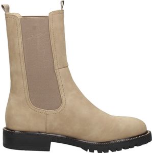 SUB55 Enkellaarsjes Plat Enkellaarsjes Plat - taupe