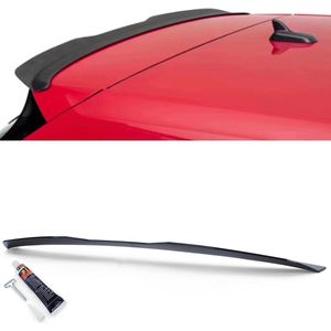Dakspoiler Extention Lip Styling Dak Spoiler Hoogglans Zwart Geschikt Voor Volkswagen Polo 6C Facelift 2014 t/m 2017