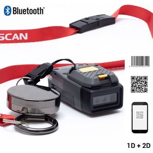 Generalscan GS R1521 - Bluetooth 2D Barcode scanner - Thumb Button - 2D-barcodes - Handscanner