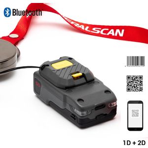 Generalscan GS R3521 - Bluetooth 2D Barcode scanner - Thumb Button - 2D-barcodes - Handscanner