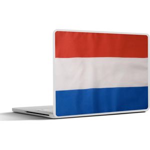 Laptop sticker - 14 inch - Nederlandse vlag - 32x5x23x5cm - Laptopstickers - Laptop skin - Cover