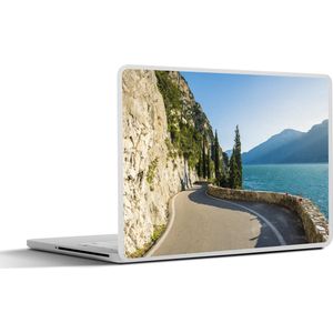 Laptop sticker - 14 inch - Gardameer - Pad - Berg - 32x5x23x5cm - Laptopstickers - Laptop skin - Cover