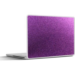 Laptop sticker - 12.3 inch - Glitter - Roze - Design - Abstract - 30x22cm - Laptopstickers - Laptop skin - Cover