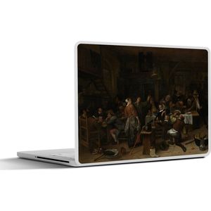 Laptop sticker - 11.6 inch - Prinsjesdag - Jan Steen - 30x21cm - Laptopstickers - Laptop skin - Cover