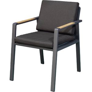 Higold Nofi - Dining stoel - Aluminium - Teak - incl. kussens