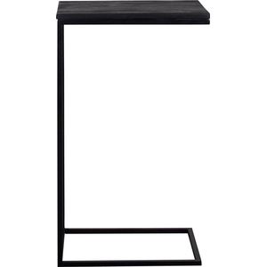 Mangohouten Bijzettafel Sienna Black (set van 2) Mahom - New York - Industrieel - Mangohout Online