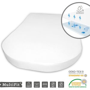 Dexitex Queensbed waterdichte matrasbeschermer/molton voor Camper of Caravan