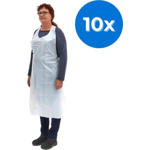 Romed pe schorten wit per 1000 (80x125cm) - Set van 10 zakjes Romed