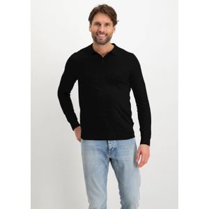 Saint Steve - Berend - Polo - Zwart - Fijn Gebreid