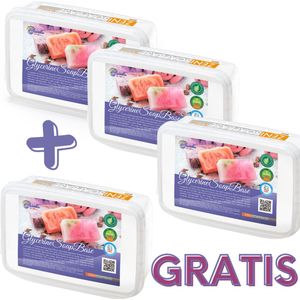 4KG Zweetvrij – Witte Gietzeep, SLS en Palmolie vrije - Glycerine Zeep basis - ZelfZeepMaken - ArinKaSoap