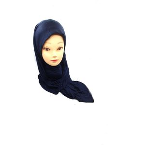 Niewe stijl blauwe hoofddoek. zachte hijab, instant hijab.