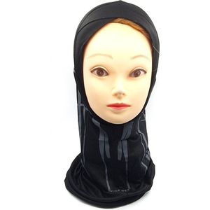 Zwarte Hoofddoek, hijab.