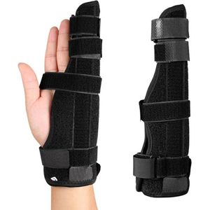 Vingerspalk, finger splint, vinger fixer, vingerbrace, vinger ondersteunen, finger support, vinger splint voor links en rechts maat M.