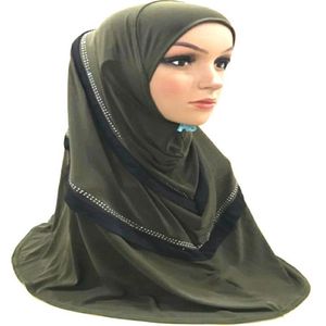Leger groen hoofddoek, Mooie hijab.