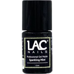 LAC Nails® Gellak - Sparkling Mint - Gel nagellak 15ml - Mint groen