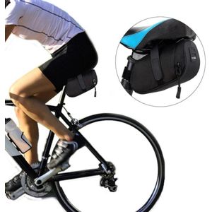 Zadeltas voor MTB Fiets - Zwart - Fietstas - Fiets Zadeltas - Opberging Zadel - Voor Wielrennen , Mountainbike , Racefiets , Omafiets , Opafiets en andere Fietsen - Regenbestendig - Waterbestendig - Fietszadeltas