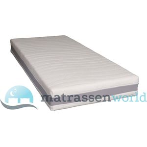 NASA Traagschuim Pocketvering Matras 3D - 70 x 200 cm dikte c.a. 21 cm