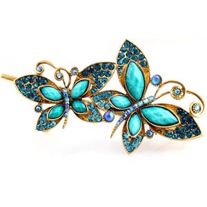 Vintage Womens vlinder haarspeldjes