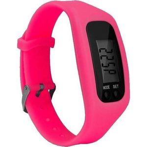 Stappenteller • Horloge • Digitaal • Digitale • LCD • Calorie • Loopafstand • Teller • Pedometer • Compact • Comfortabel • Zwart • Wit • lichtblauw • Oranje • Licht Roze • Donkerblauw • Rood • Paars • Geel • Lichtgroen • Turqouise • Cyaan