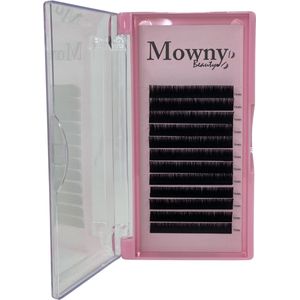 One by one wimperextensions - C-krul - 0,15mm - 12mm - Mowny Beauty