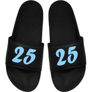 Cadeau Sint - Cadeau Kerst - Cadeau 25 jaar - Cadeau Badslippers - Badslippers - 25 jaar 47