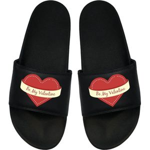 Cadeau Sint - Cadeau Kerst - Cadeau Valentijn - Cadeau Valentijnsdag - Valentijn - Badslipper Valentijn 47