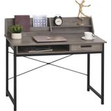 Bureau - Compact - Schrijftafel - Computerbureau - Bureautafel - Opslagruimte - Industrieel design - 106 x 53 x 95cm...