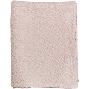 Mies & Co baby wiegdeken Honeycomb 70x100 cm soft pink