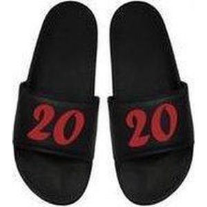 Cadeau Kerstmis - Cadeau Kerst - Cadeau 20 jaar - Cadeau Badslippers - rood 43