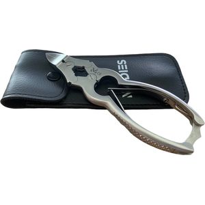 Medies – premium professionele nageltang met dubbele overbrenging voor harde teennagels met gratis opbergtas | nagelknipper teennagels | nageltang voor teennagels | nageltang voor kalknagels | nageltang voor ingegroeide teennagels | pedicure