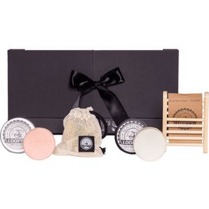 Loofys® - Geschenkset Vrouwen Curly Girl| Duurzaam Cadeau | Sinaasappel -Shampoo Bar & Conditioner Bar Orange- Loofys