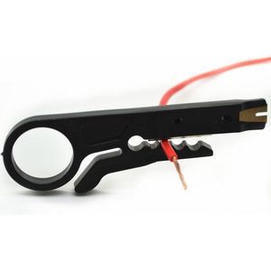 Draagbare Kabelstripper - Coax Kabelstripper - Afstriptang - Mini Draad Stripper Multitool-Zwart