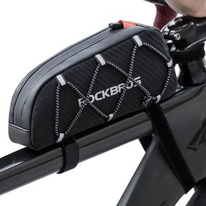 Rockbros® Fietstas Frametas Waterdicht 1 liter inhoud Zwart