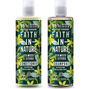 Faith in nature seaweed en citrus shampoo en conditioner