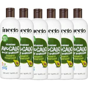 Inecto - Avocado - Shampoo - Voordeelverpakking 6 pak