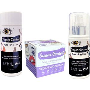 Sugarcoated Facial Hair Removal Kit - pure fine talk - Soothing Mist spray