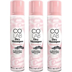 Colab Dreamer Dry Shampoo 200 Ml - 3 pak