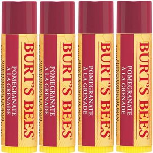 Burt´s Bees - Lippenbalsem Pomegranate - 4 pak.