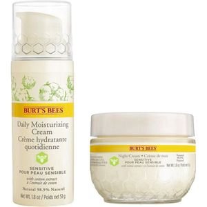Burt's Bees- Sensitive Daily Moisturizing Cream + Sensitive Night Cream