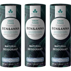 BEN&ANNA - Green Fusion papertube - 3 pak