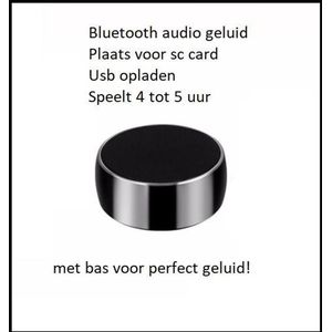 Draadloze luidsprekers | radio | Bluetooth 3.1 | 10M transmissieafstand | plaats voor uw sd card | compacte  luidsprekers | draagbare luidspreker met super bas stereo geluid | FM/TF /PC/MP3/MP4/Mobiele telefoon| Bluetooth audio sound, perfect geluid