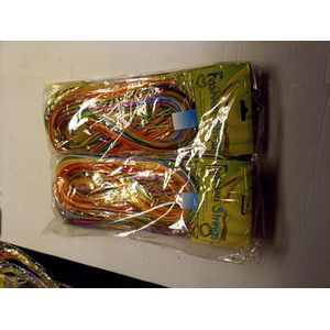 Vdtoys ® Scoubidou Touwtjes 30x100CM - Scoubidou Draad - knutseltouwtjes set van 12 pakjes ofte 360 draden