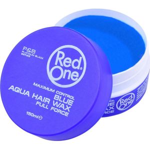 Red One Blue | Aqua haar gel wax | Red One Wax | Red One Gel | Blauw