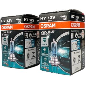 Osram Cool blue - 5000K - H7 Autolamp - 2 stuks - 12V 55W