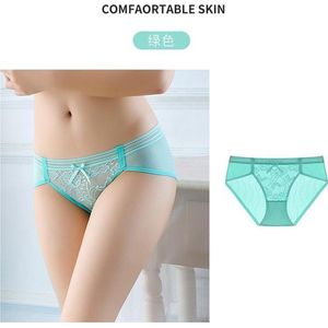 3 pak mooi Onderbroek,Slips met 3 verschillende Mooi kleuren,Ondergoed,Lingerie,Rood,Groen,Cream