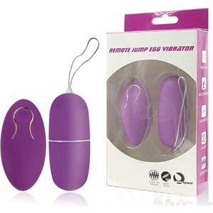 Intimate - Remote Jump Egg Vibrator - Paars